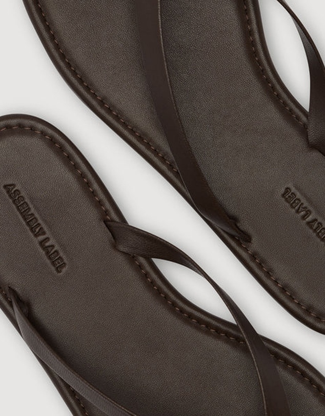 Assembly Label - Alina Leather Thong Sandals