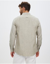 Staple Superior - Hamilton Linen Blend LS Shirt