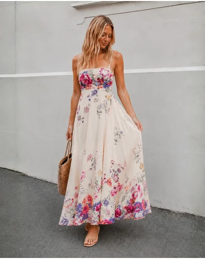 Esther & Co - Alouette Dress - Pearl Bouquet