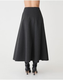 Forcast - Janice A-Line Ponte Skirt