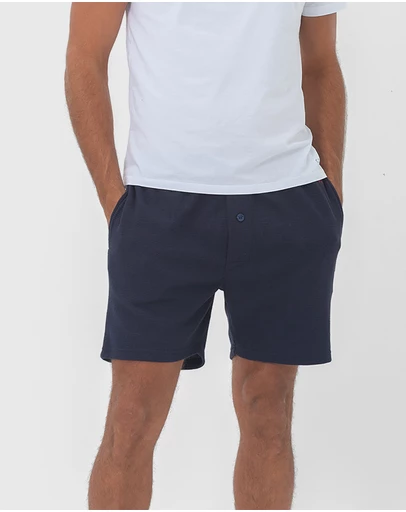 Coast Clothing - Barcelona Mens Lounge Shorts - Navy