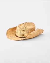Rip Curl - Crushable Straw Cowgirl Hat