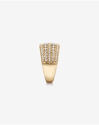 Michael Hill - 0.70 Carat TW Infinite Diamonds Ring in 10kt Yellow Gold