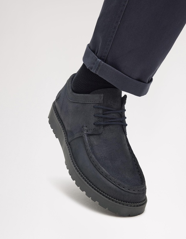 Fred Perry - Kenney Low Coated Suede Shoes - Unisex
