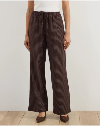 Atmos&Here - Anya Tailored Drawstring Pants