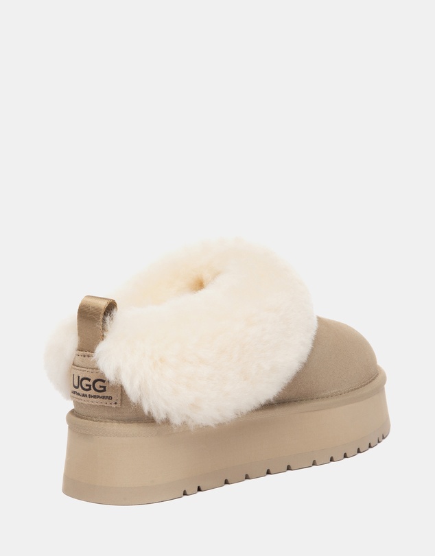 EVERAU - Australian Shepherd Ugg Glacial Cow Suede Upper UGG Boots