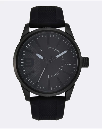 Diesel - Rasp Black Analogue Watch