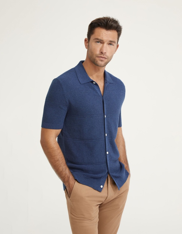 Oxford - Jack Cotton Knitted Shirt