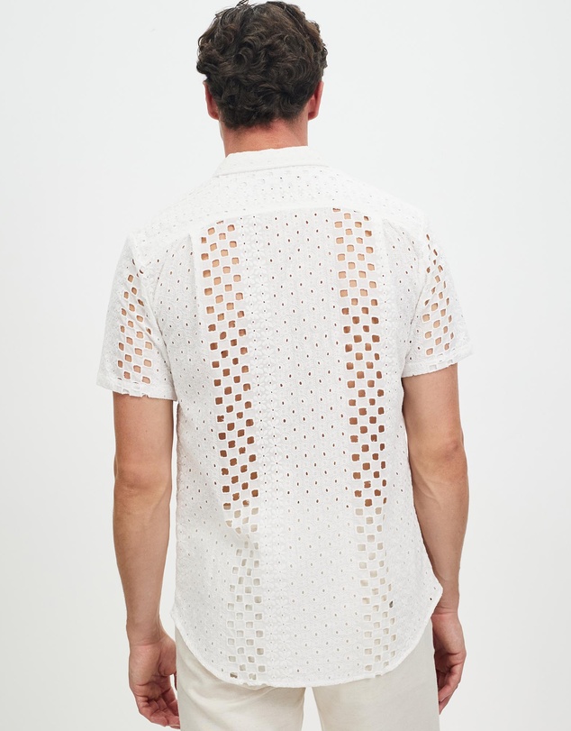 Merlino Street - Embroidered Weekender Shirt