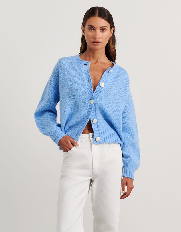 Jag - Lily Fluffy Knit Cardigan