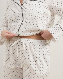 Atmos&Here Curvy - Riley Polka Dot Cotton PJ Set
