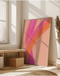 Olive et Oriel - Color Strokes No 15 by Treechild Art Print