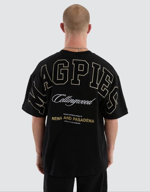 Nena & Pasadena - Collingwood Stadium Loopbk Tee