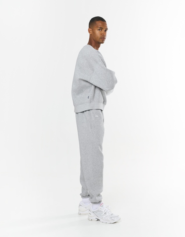 STAX. - Classic Crew Solfleece® - Grey Marle