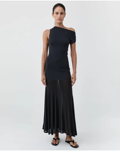 St. Agni - Fine Jersey Circle Hem Dress