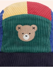 Huxbaby - Colour Block Cord Panel Cap - Babies-Kids