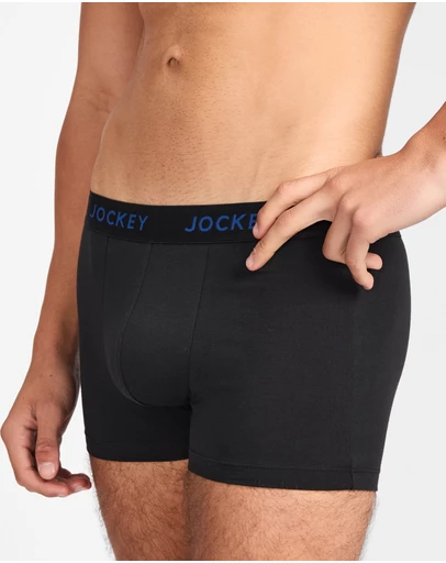 Jockey - Jockey Men's Comfort Classics Stripe Trunk 3pk