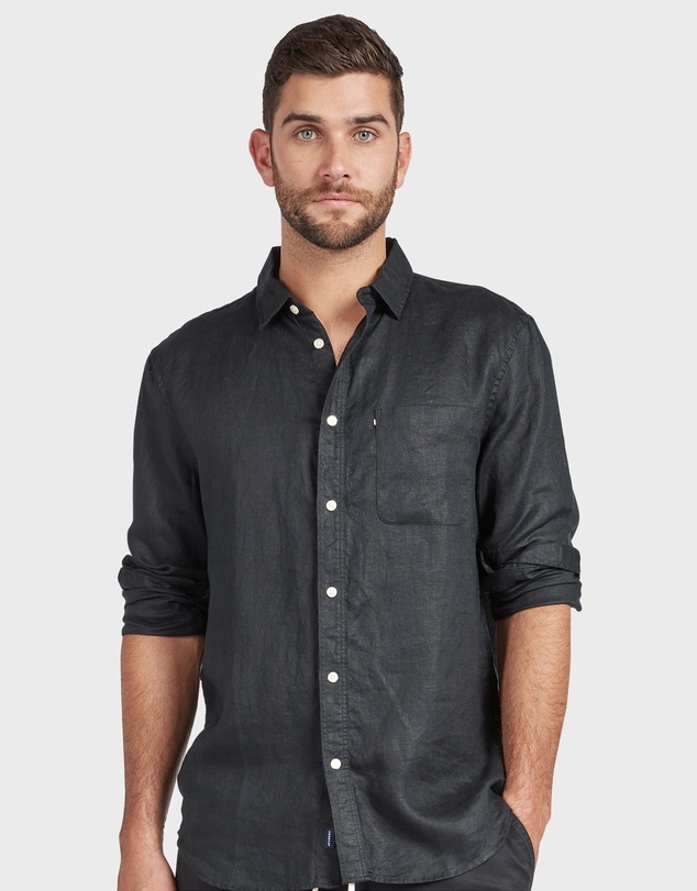 Academy Brand - Hampton L/S Linen Shirt