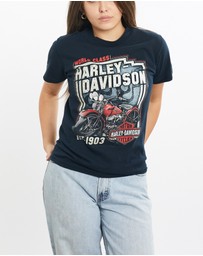 Vintage by The Real Deal - Pre Loved - Harley Davidson Tee