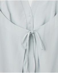 COS - Longline Waistcoat Halterneck Top