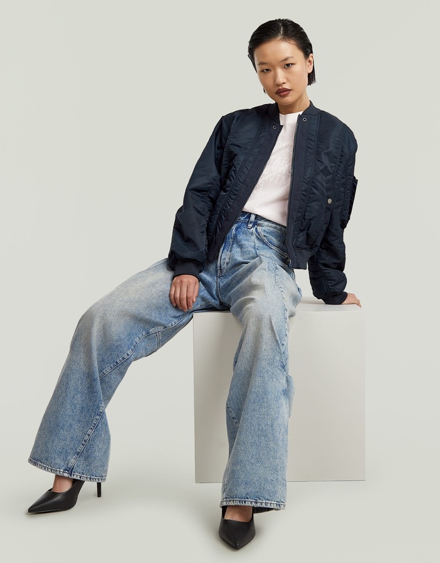 G-Star - Contor 3D Wide Pleat Jeans