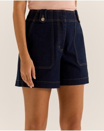 Review - Farrah Denim Shorts