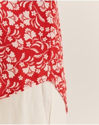 Review - St Lucia Floral Blouse