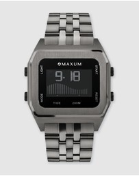 Maxum - Raglan Tide Watch in Gunmetal