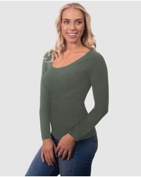B Free Intimate Apparel - Bamboo Long Sleeve Top