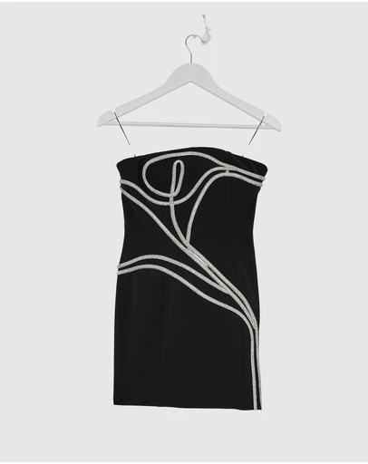 Revibe - Repaired Significant Other Abbey Mini Dress - AU 6