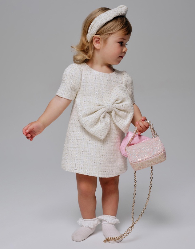 Bardot Junior - Lucille Boucle Mini Dress - Babies