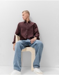UNISON - Linen Regular Fit Shirt