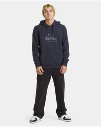 Quiksilver - Mens Comp Logo Pullover Hoodie