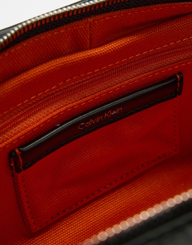 Calvin Klein - Emblem Trio Jacquard Shoulder Bag