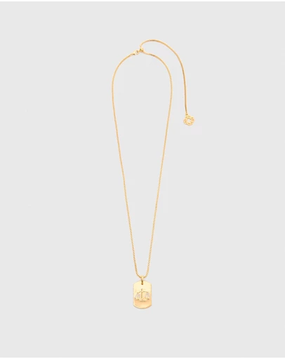 Maje - Astro Plaque Necklace