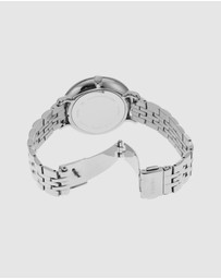 Fossil - Jacqueline Silver-Tone Analogue Watch