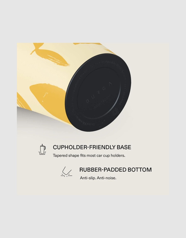 Burga - Burga Leakproof Tumbler 1.2L Insulated Lemon Tart