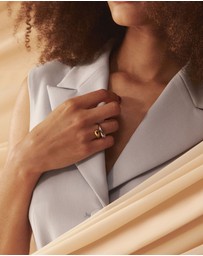 Forcast - Millicent Mixed Metal Ring