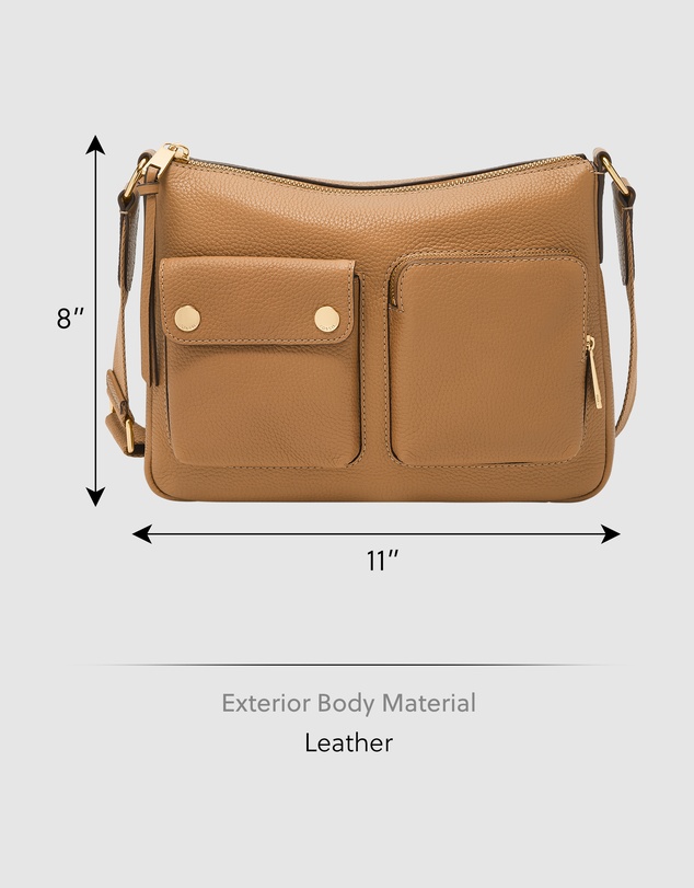 Fossil - Maysen Brown Crossbody Bag