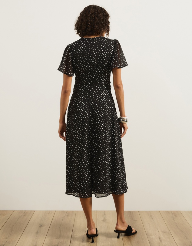 Atmos&Here - Maxine Twist Front Midi Dress