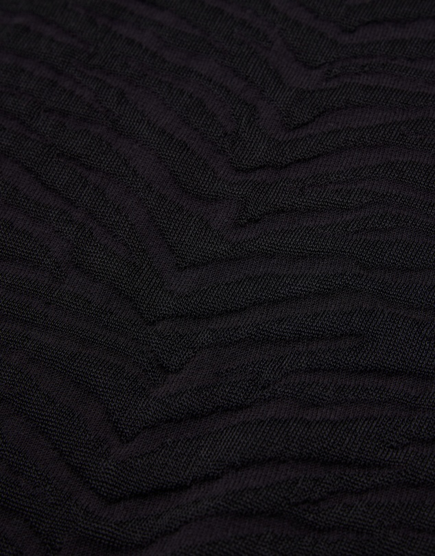Calibre - Zebra Jacquard Polo Black