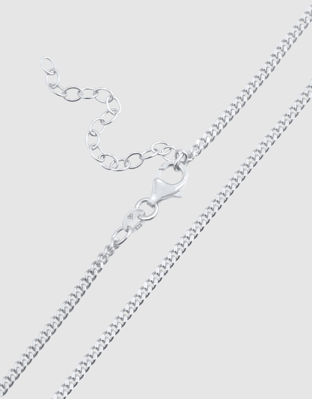 Kuzzoi - ICONIC EXCLUSIVE - Classic Curb Chain Necklace in 925 Sterling Silver