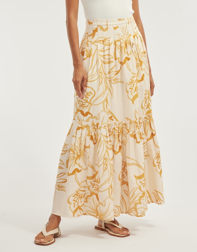 Amelius - Rosemallow Pleated Skirt