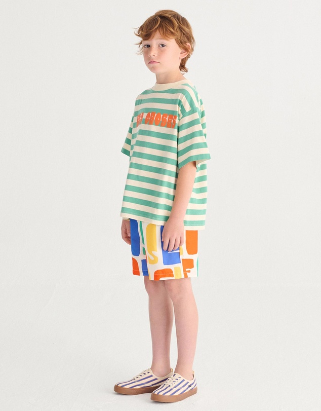 Bobo Choses - Modern Striped T-Shirt - Babies-Teens