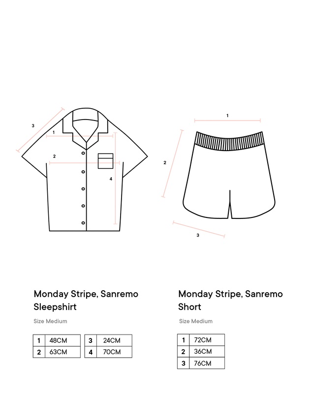 Linen House - Monday Stripe Pyjama Set