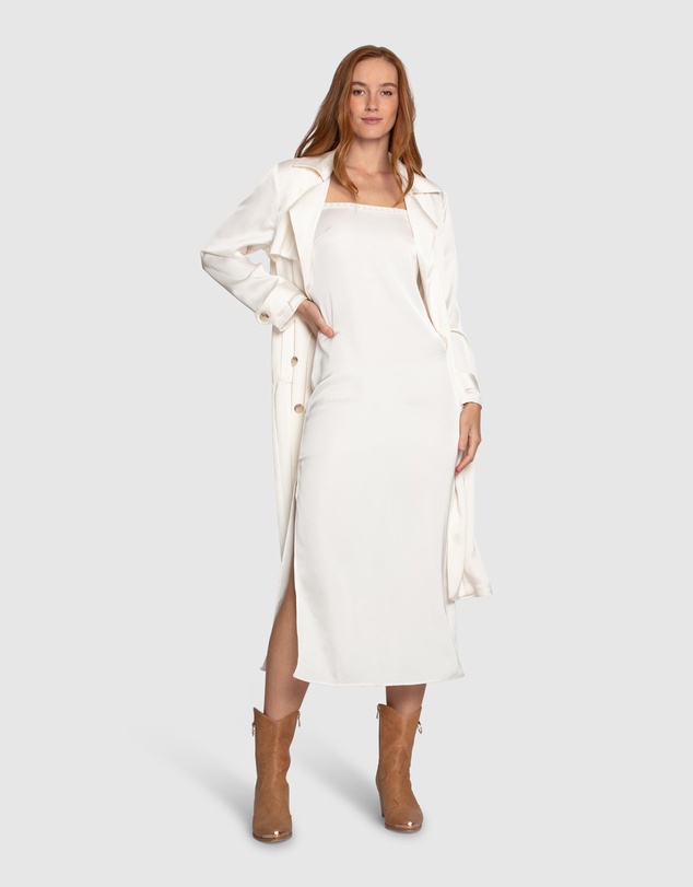 Belle & Bloom - Smoke and Mirror Midi Slip Dress