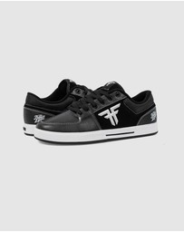 Fallen Footwear - Fallen Footwear Men Patriot 20 Year w/Pair Of Socks Shoes Black/White