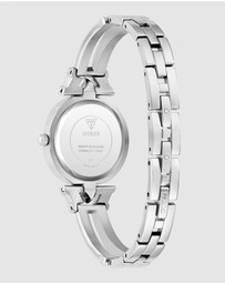 GUESS - Guess Ladies Silver Tone 28mm Analogue Watch