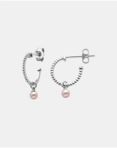 Karen Walker - Wisdom Pearl Hoops