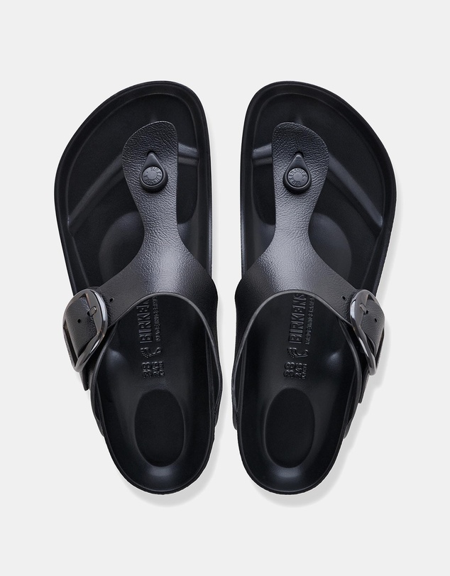 Birkenstock - Gizeh Big Buckle EVA Black Regular - Women's